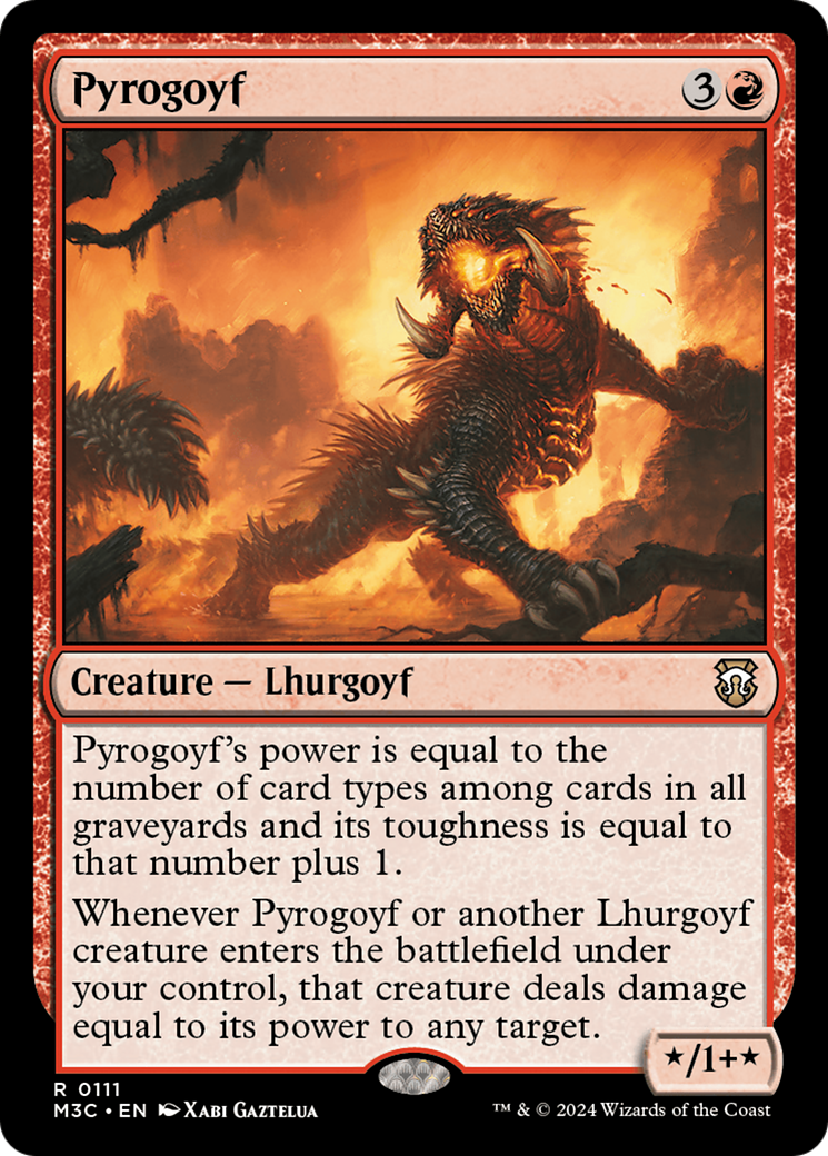 Pyrogoyf [Modern Horizons 3 Commander] - Magic: The Gathering - Card Brawlers | Quebec | Canada |