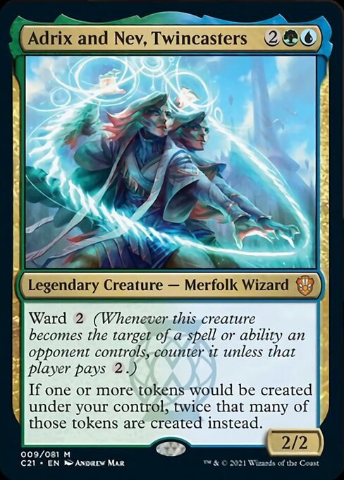 Adrix and Nev, Twincasters [Commander 2021] - Card Brawlers