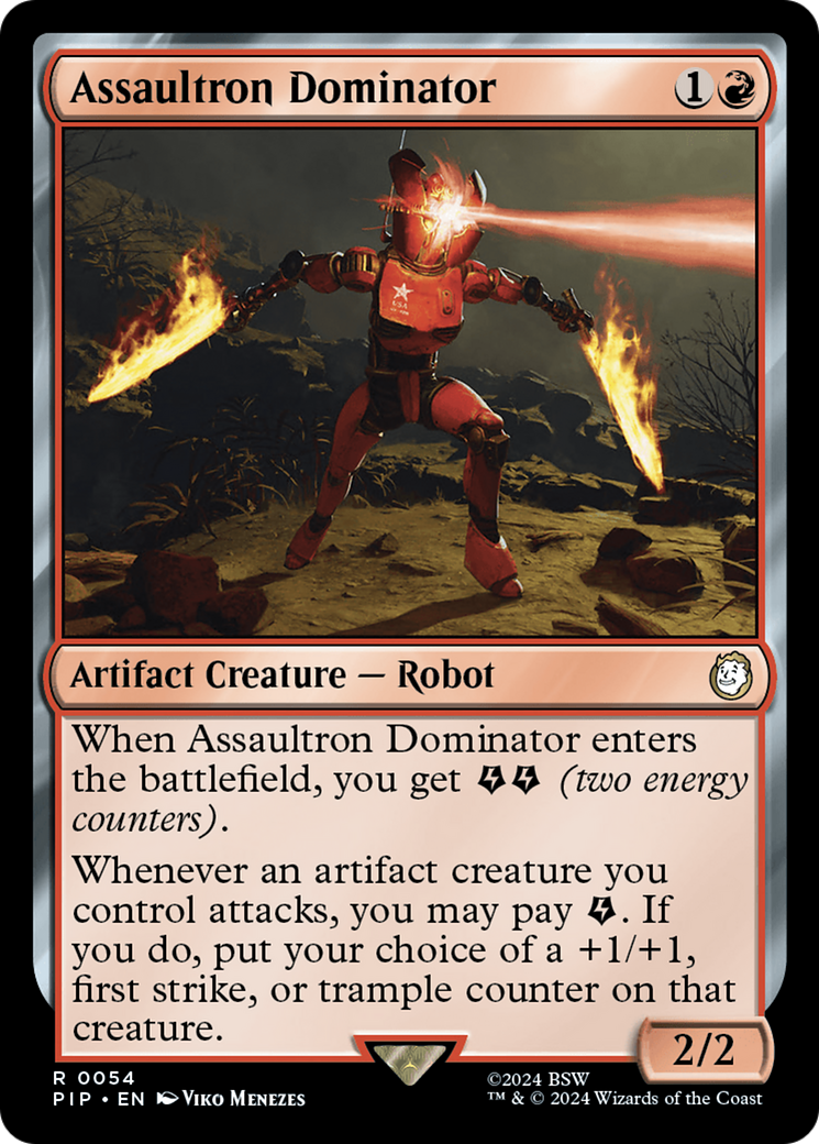 Assaultron Dominator [Fallout] - Magic: The Gathering - Card Brawlers | Quebec | Canada |