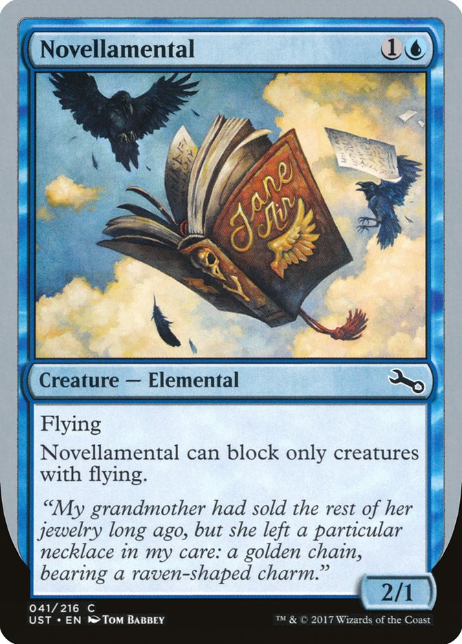 Novellamental ("My grandmother had sold...") [Unstable] - Magic: The Gathering - Card Brawlers | Quebec | Canada |