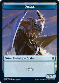Drake // Insect Double-Sided Token [Zendikar Rising Tokens] - Magic: The Gathering - Card Brawlers | Quebec | Canada |