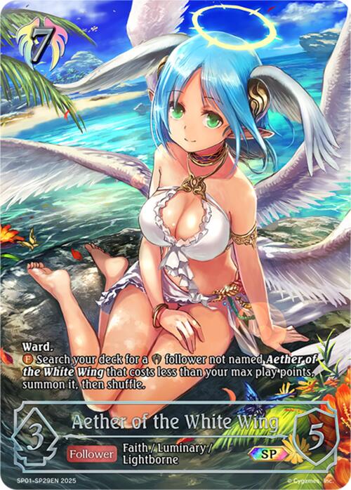 Aether of the White Wing (SP) (SP01 - SP29EN) [Seaside Memories] - Card Brawlers