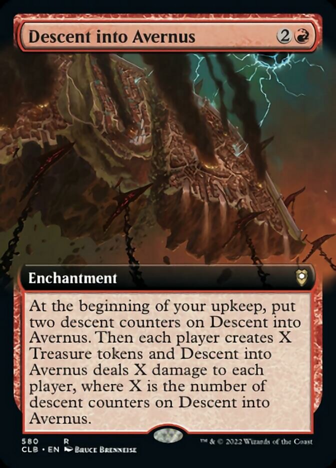 Descent into Avernus (Extended Art) [Commander Legends: Battle for Baldur's Gate] - Magic: The Gathering - Card Brawlers | Quebec | Canada |