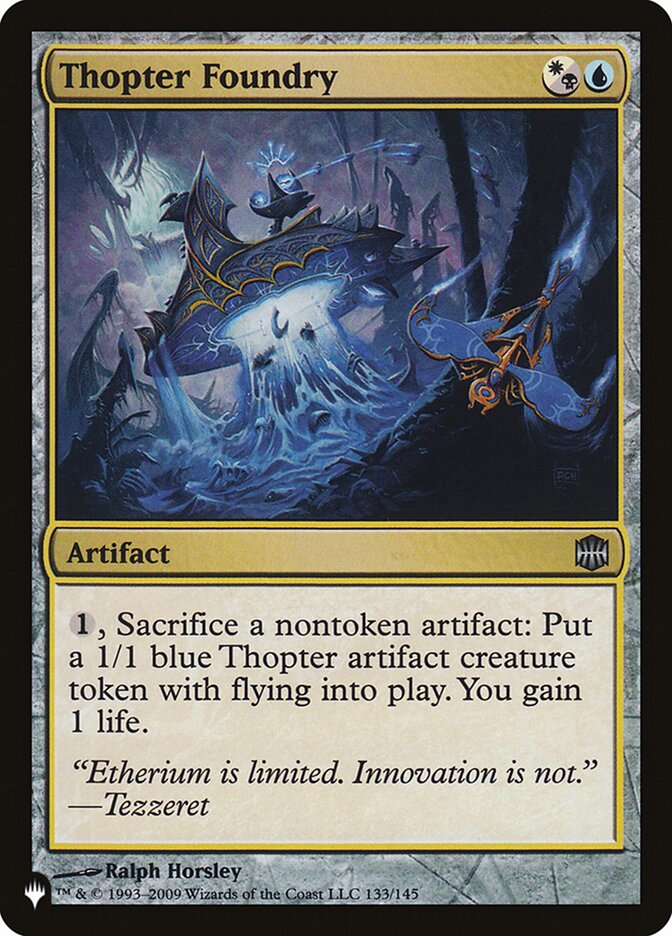 Thopter Foundry [The List] - Magic: The Gathering - Card Brawlers | Quebec | Canada |