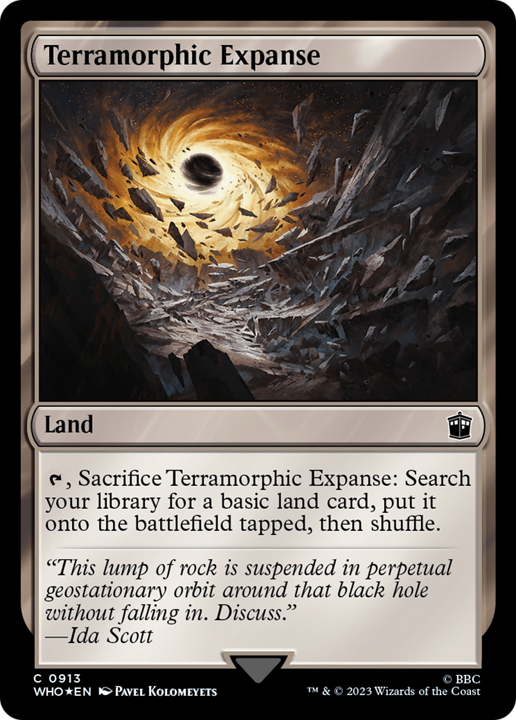 Terramorphic Expanse (Surge Foil) [Doctor Who] - Magic: The Gathering - Card Brawlers | Quebec | Canada |