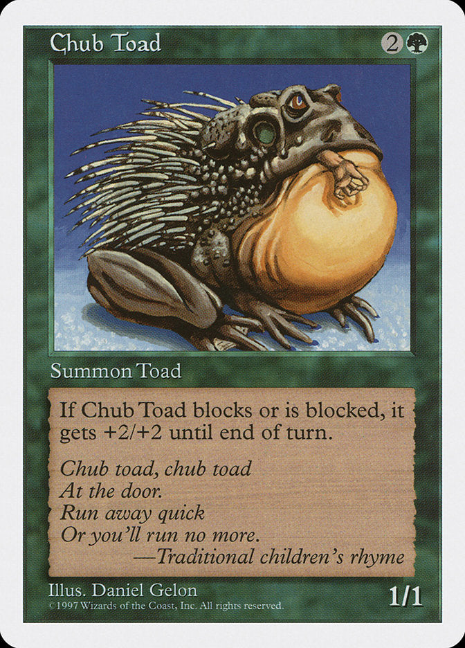 Chub Toad [Fifth Edition] - Magic: The Gathering - Card Brawlers | Quebec | Canada |