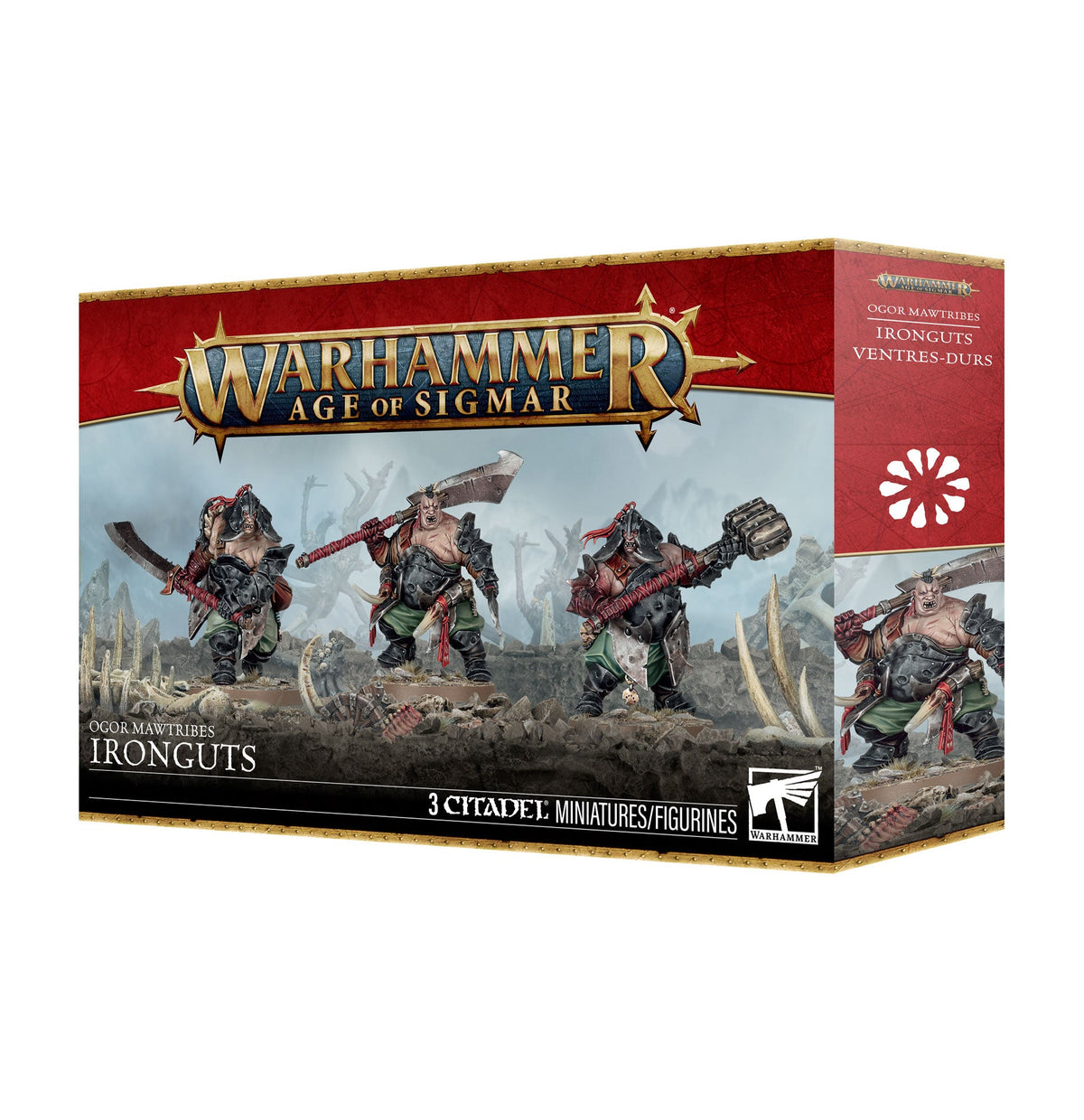 Age of Sigmar - Ogor Mawtribes - Ironguts (PREORDER) August 29, 2026 - Card Brawlers