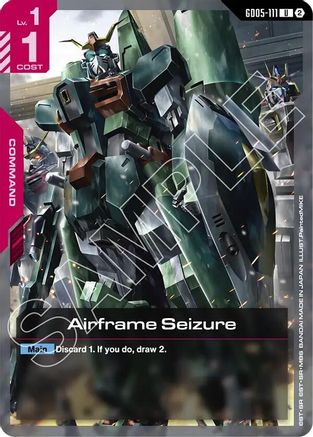 Airframe Seizure (GD05-111) - Freedom Ascension - Card Brawlers