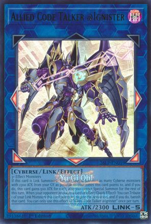 Allied Code Talker @Ignister (Emblazoned) (26LP-EN019) - Limited Pack World Championship 2026 1st Edition - Card Brawlers