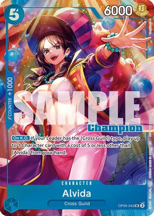 Alvida (CS 25-26 Winner Card Set 2) (OP09-043) - One Piece Promotion Cards Foil - Card Brawlers