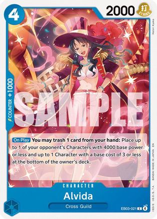 Alvida (EB03-021) - Extra Booster: One Piece Heroines Edition - Card Brawlers