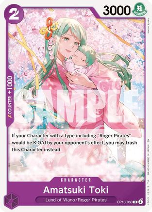 Amatsuki Toki (OP13-060) - Carrying On His Will - Card Brawlers