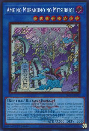 Ame no Murakumo no Mitsurugi (Alternate Art) (26LP-EN021) - Limited Pack World Championship 2026 1st Edition - Card Brawlers