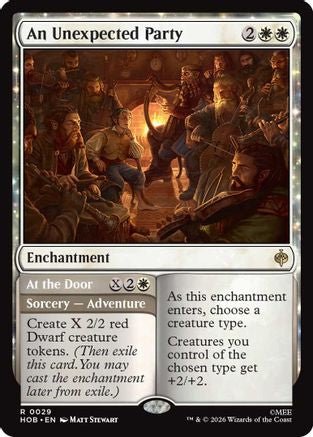 An Unexpected Party (HOB-029) - The Hobbit Foil - Card Brawlers