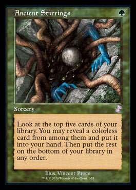 Ancient Stirrings (Timeshifted) [Time Spiral Remastered] - Card Brawlers
