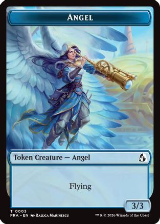 Angel (0003) // Treasure Double-Sided Token (FRA-3 // 15) - Reality Fracture - Card Brawlers