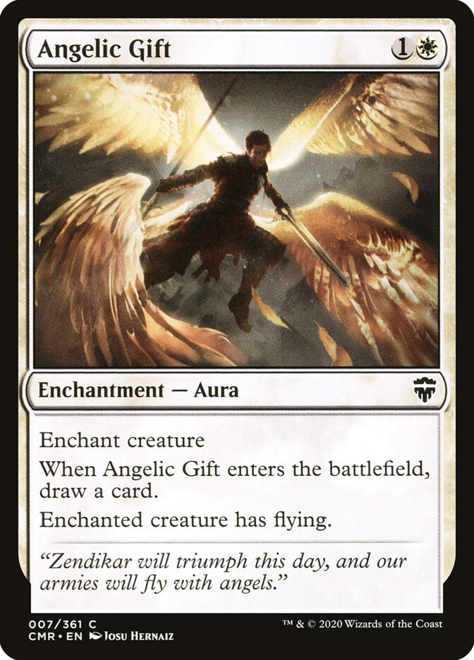 Angelic Gift [Commander Legends] - Card Brawlers