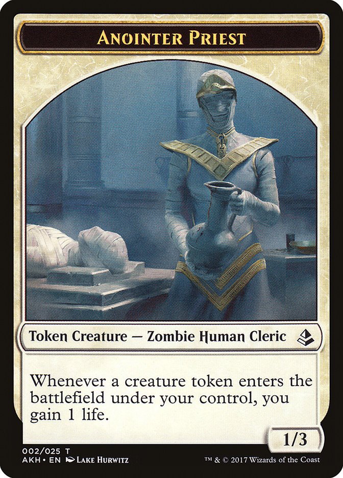 Anointer Priest Token [Amonkhet Tokens] - Card Brawlers