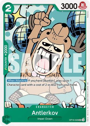 Antlerkov (OP16-029) - The Time of Battle - Card Brawlers