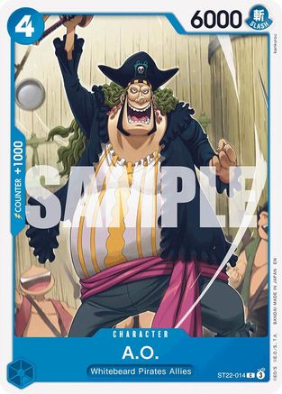 A.O. (ST22-014) - Starter Deck 22: Ace & Newgate - Card Brawlers