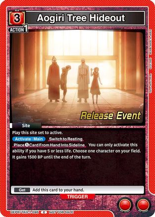 Aogiri Tree Hideout (UEPR/TKG-1-095) - UE18BT Tokyo Ghoul Release Event - Card Brawlers