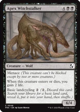 Apex Witchstalker (FRA-048) - Reality Fracture - Card Brawlers