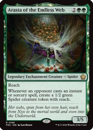 Arasta of the Endless Web (FDC-188) - Commander: Foundations - Card Brawlers