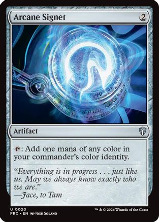 Arcane Signet (FRC-020) - Commander: Reality Fracture - Card Brawlers