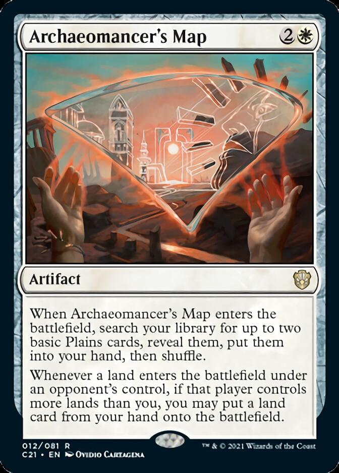 Archaeomancer's Map [Commander 2021] - Card Brawlers