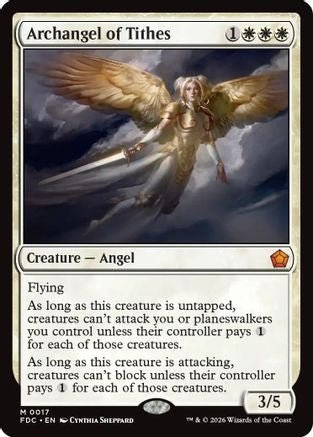Archangel of Tithes (FDC-017) - Commander: Foundations - Card Brawlers