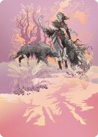 Arlinn, the Pack's Hope 2 Art Card [Innistrad: Midnight Hunt Art Series] - Card Brawlers