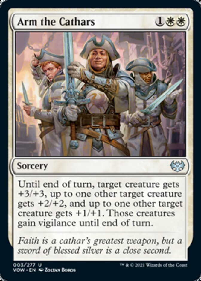 Arm the Cathars [Innistrad: Crimson Vow] - Card Brawlers