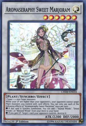 Aromaseraphy Sweet Marjoram (CHIM-EN034) - Chaos Impact 1st Edition - Card Brawlers