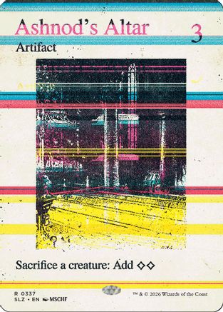 Ashnod's Altar (0337) (SLZ-337) - Secret Lair x MSCHF: The Zeta Set - Card Brawlers