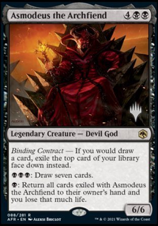 Asmodeus the Archfiend (Promo Pack) [Dungeons & Dragons: Adventures in the Forgotten Realms Promos] - Card Brawlers