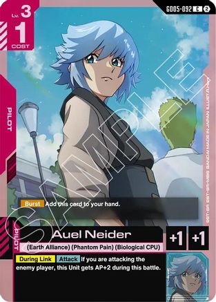 Auel Neider (GD05-092) - Freedom Ascension - Card Brawlers