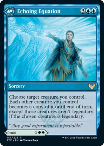 Augmenter Pugilist // Echoing Equation [Strixhaven: School of Mages Prerelease Promos] - Card Brawlers