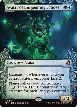 Avatar of Burgeoning Echoes (Showcase) (0348) (FRA-348) - Reality Fracture - Card Brawlers