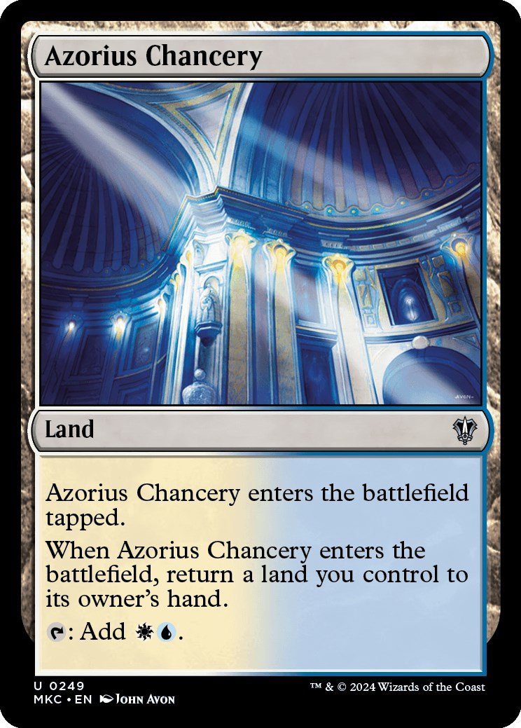 Azorius Chancery [Murders at Karlov Manor Commander] - Card Brawlers
