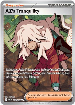AZ's Tranquility (106/086) - Holofoil [ME04 Chaos Rising] - Card Brawlers