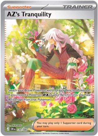AZ's Tranquility (120/086) - Holofoil [ME04 Chaos Rising] - Card Brawlers