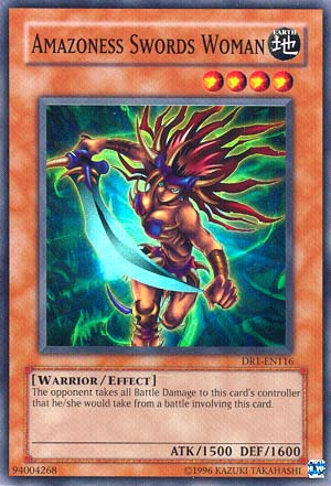 Amazoness Swords Woman [DR1-EN116] Super Rare - Yu-Gi-Oh! - Card Brawlers | Quebec | Canada |