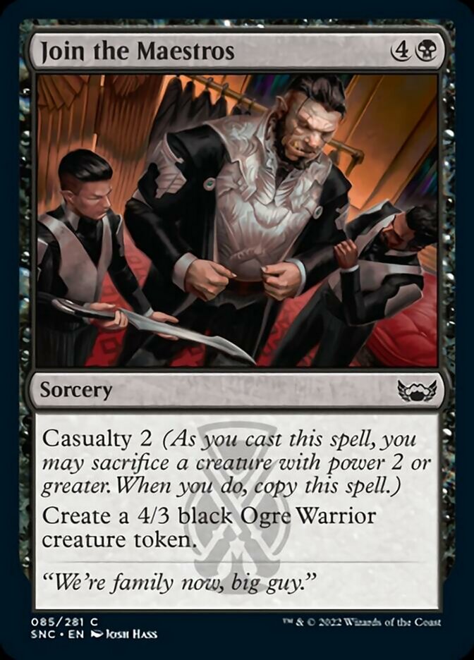 Join the Maestros [Streets of New Capenna] - Magic: The Gathering - Card Brawlers | Quebec | Canada |