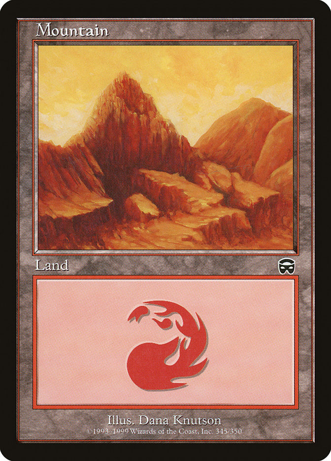 Mountain (345) [Mercadian Masques] - Magic: The Gathering - Card Brawlers | Quebec | Canada |