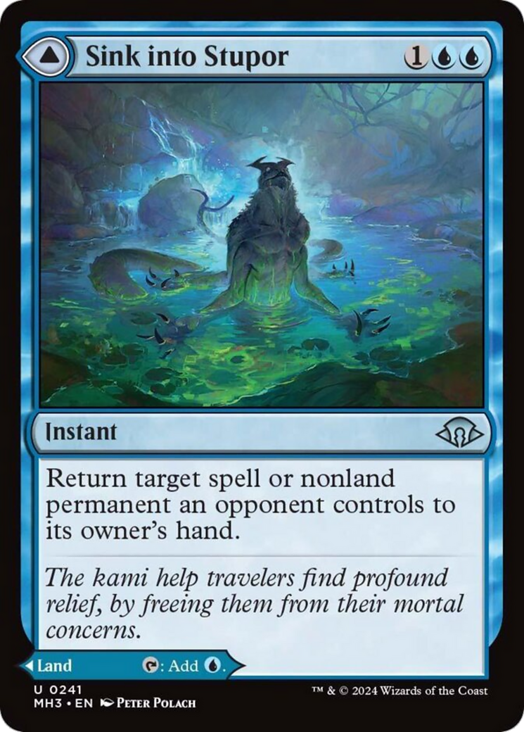 Sink into Stupor // Soporific Springs [Modern Horizons 3] - Magic: The Gathering - Card Brawlers | Quebec | Canada |