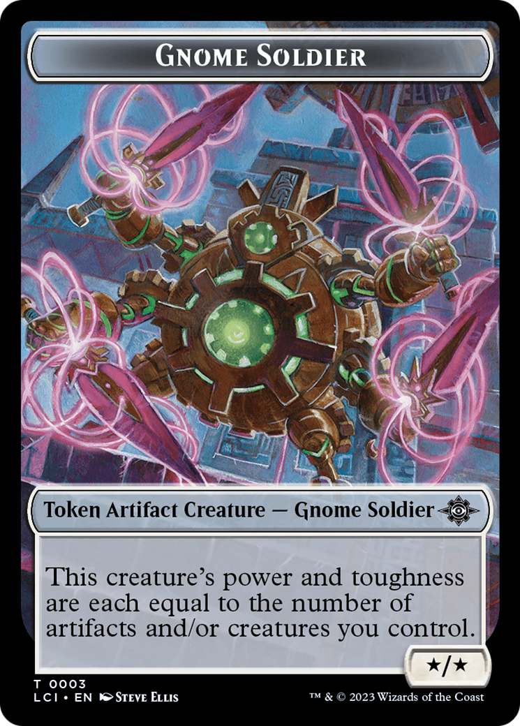 Map // Gnome Soldier Double-Sided Token [The Lost Caverns of Ixalan Tokens] - Magic: The Gathering - Card Brawlers | Quebec | Canada |
