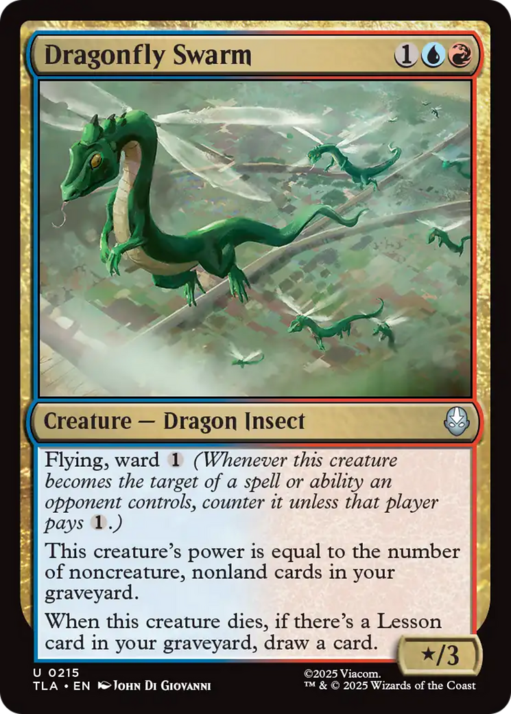 Dragonfly Swarm [Avatar: The Last Airbender] - Magic: The Gathering - Card Brawlers | Quebec | Canada |