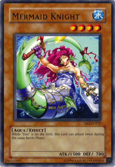 Mermaid Knight [DR2-EN137] Rare - Yu-Gi-Oh! - Card Brawlers | Quebec | Canada |