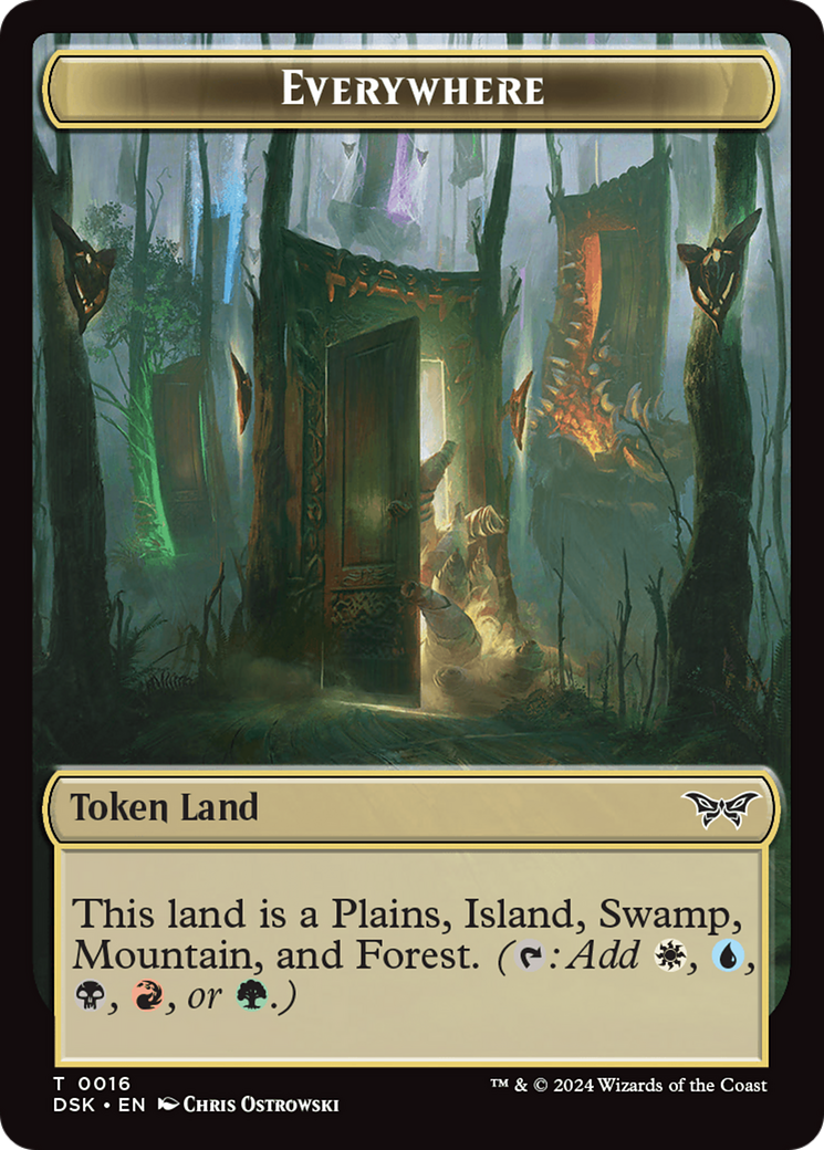 Everywhere Token [Duskmourn: House of Horror Tokens] - Magic: The Gathering - Card Brawlers | Quebec | Canada |