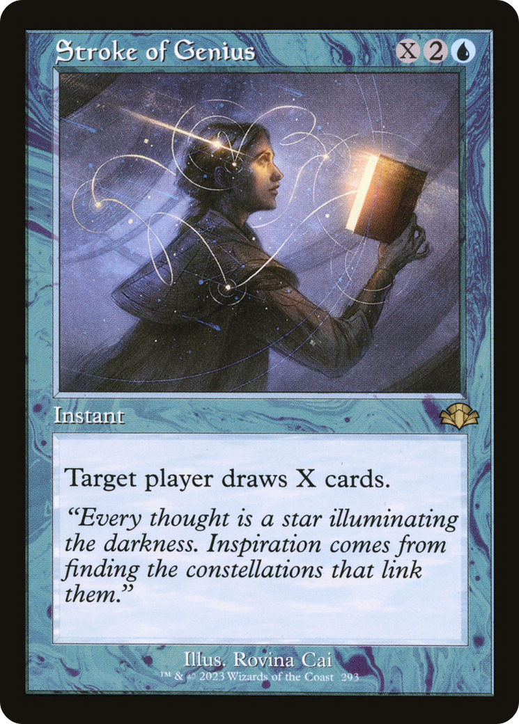 Stroke of Genius (Retro) [Dominaria Remastered] - Magic: The Gathering - Card Brawlers | Quebec | Canada |